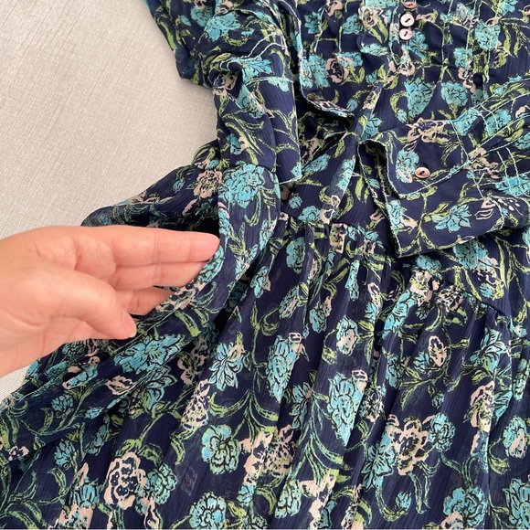 Free People See it Through Maxi Dress - Picture 9 of 13